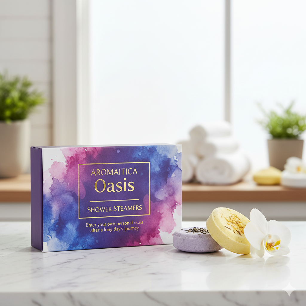 Aromatica Oasis Shower Steamers - Aromatherapy Spa Gift Set